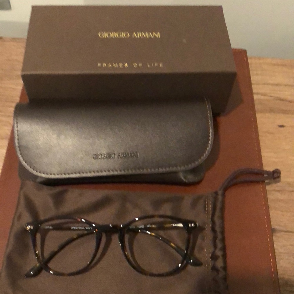 Brand new Giorgio Armani round frame eyewear***